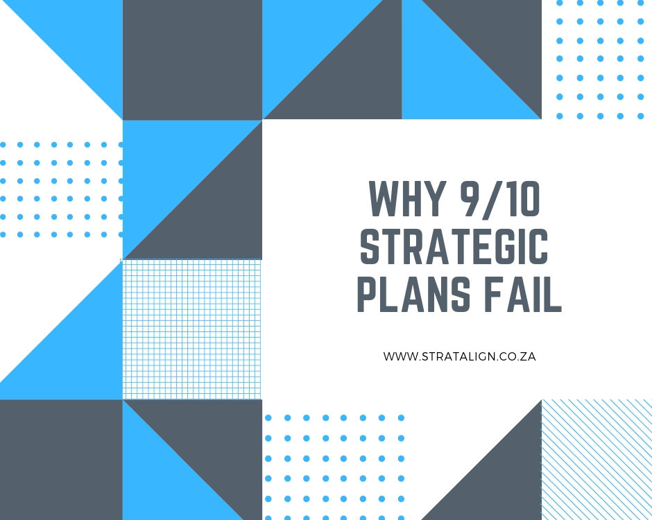 Why do 9/10 Strategic Plans Fail