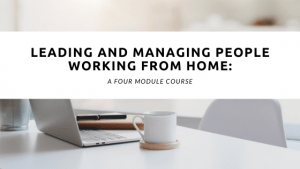 LEADING AND MANAGING PEOPLE WORKING FROM HOME webinar by Stratalign