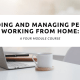 LEADING AND MANAGING PEOPLE WORKING FROM HOME webinar by Stratalign